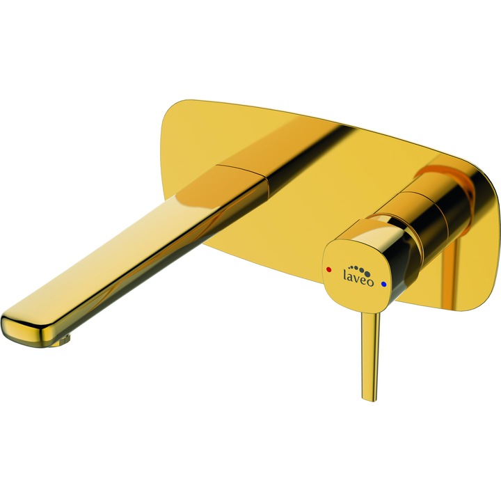 Beépíthető mosdócsap POLLA BAPG22P, arany kivitelben