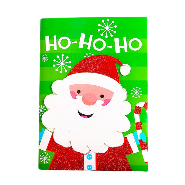 Felicitare Craciun, Muzicala, Createur, model 7, 20 x 15 cm