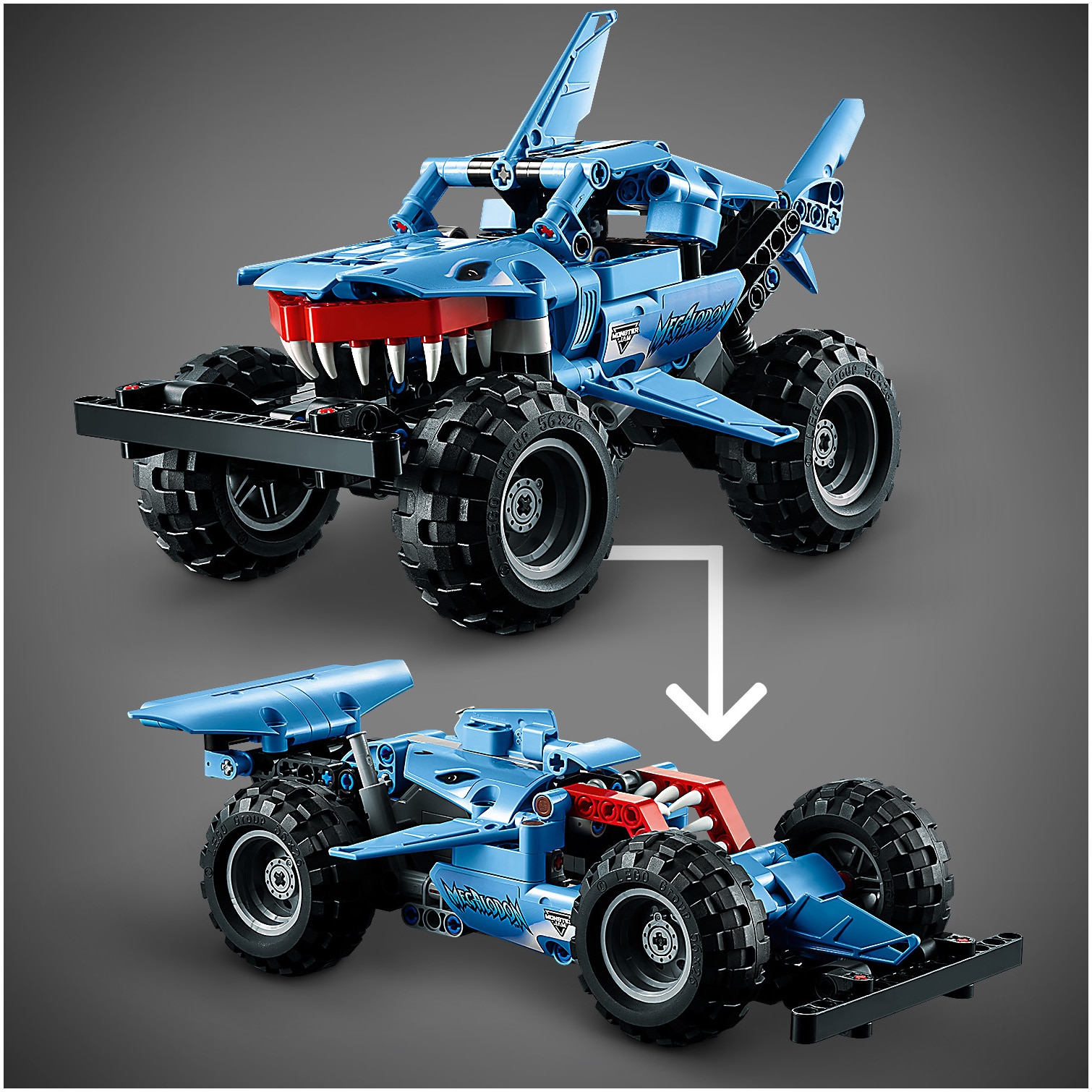 LEGO® Technic - Monster Jam™ Megalodon™ 42134, 260 piese - eMAG.ro