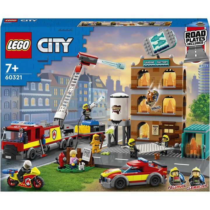 LEGO® City - Пожарна бригада 60321, 766 части