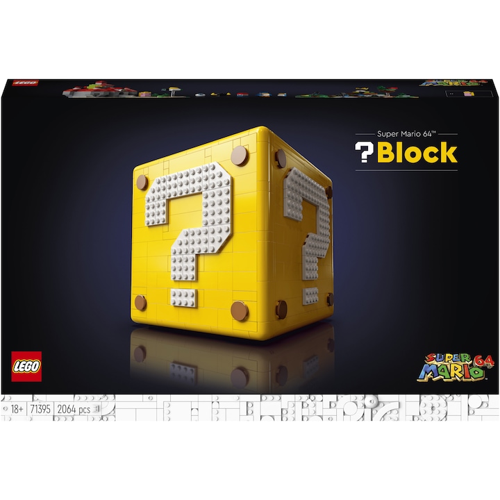 LEGO® Super Mario - 64™ Блок с въпросителна 71395, 2064 части