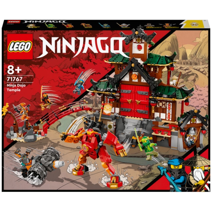 LEGO® NINJAGO - Доджо храм за нинджа 71767, 1394 части