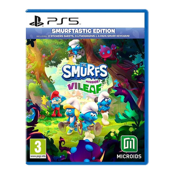 Joc The Smurfs: Mission Vileaf Pentru Playstation 5