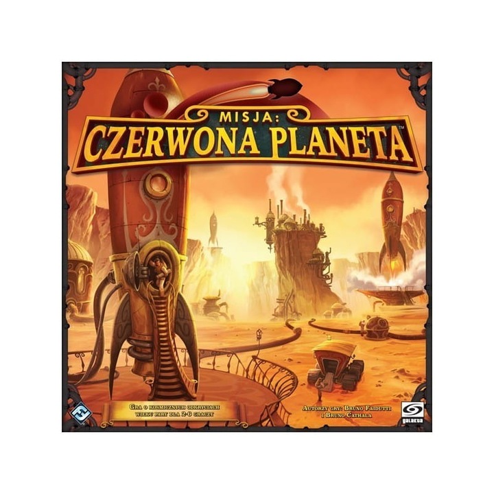 OEM Játék Galakta Mission Red Planet, 2-6 játékos, többszínű