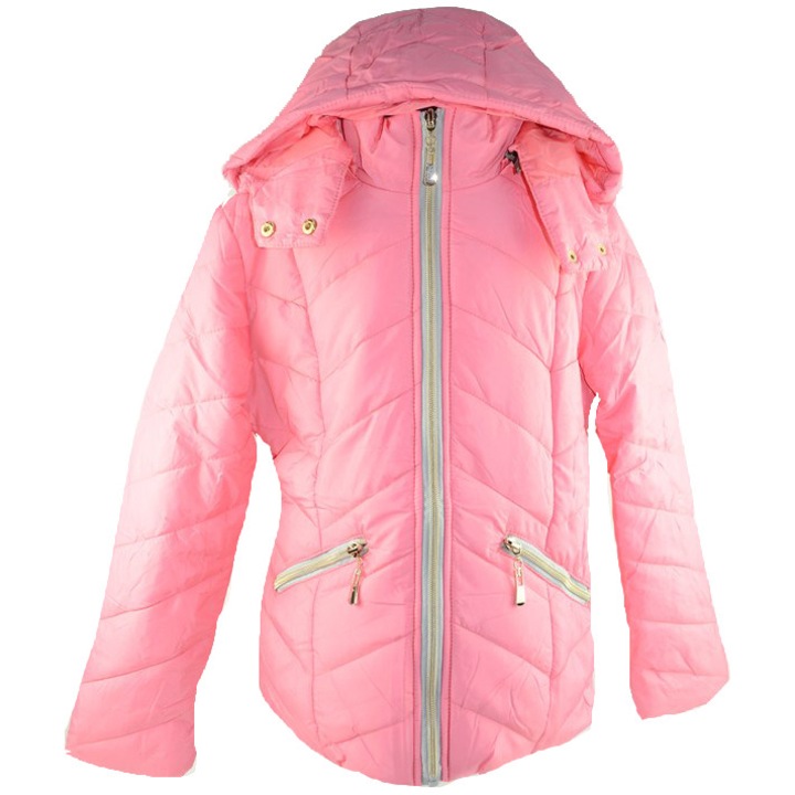 Kabát lányoknak Happy House KK135R-176, rózsaszín 176 CM