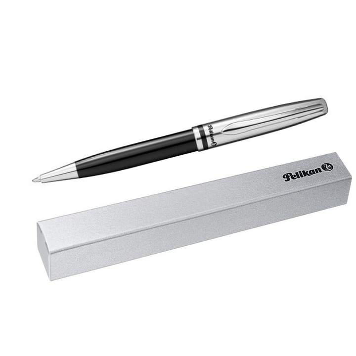 Химикал Pelikan Jazz Classic, Черен, Метален