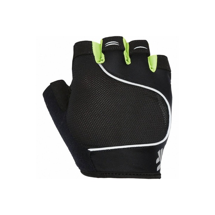 Kerékpáros kesztyű 4F, méret: S, FEKETE