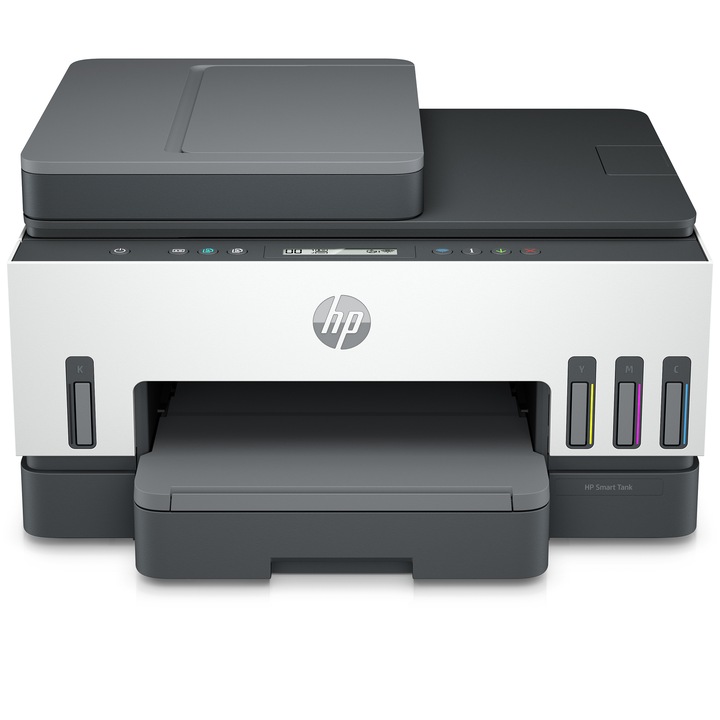 HP SmartTank 750 multifunkciós színes tintatartályos nyomtató, A4, ADF, Duplex, Wi-Fi, LAN (6UU47A)
