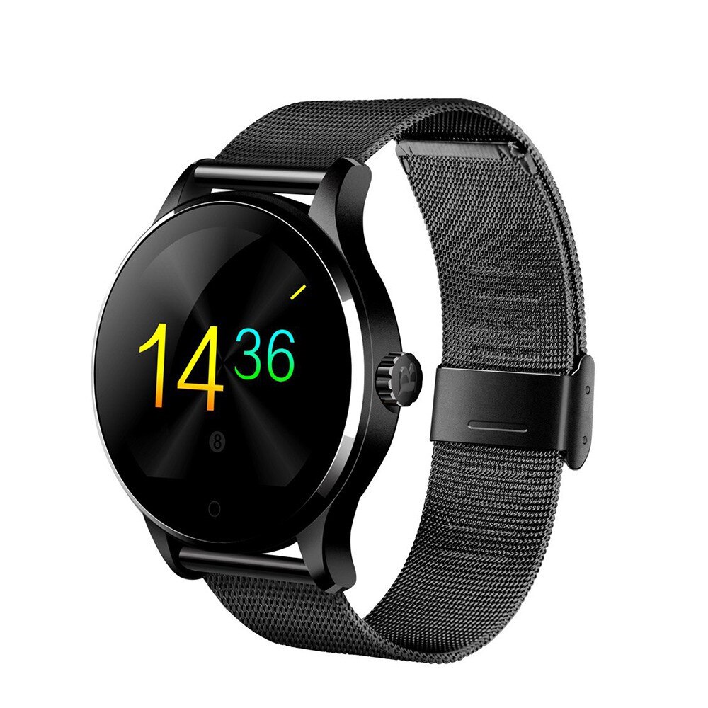 Ceas inteligent pentru femei Daisy negru