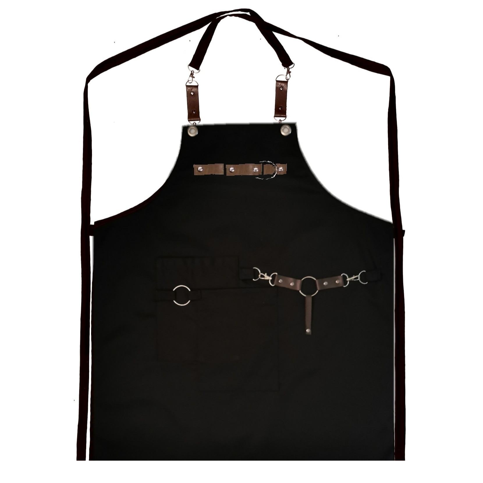 Sort barman, cu piele naturala detasabila 5