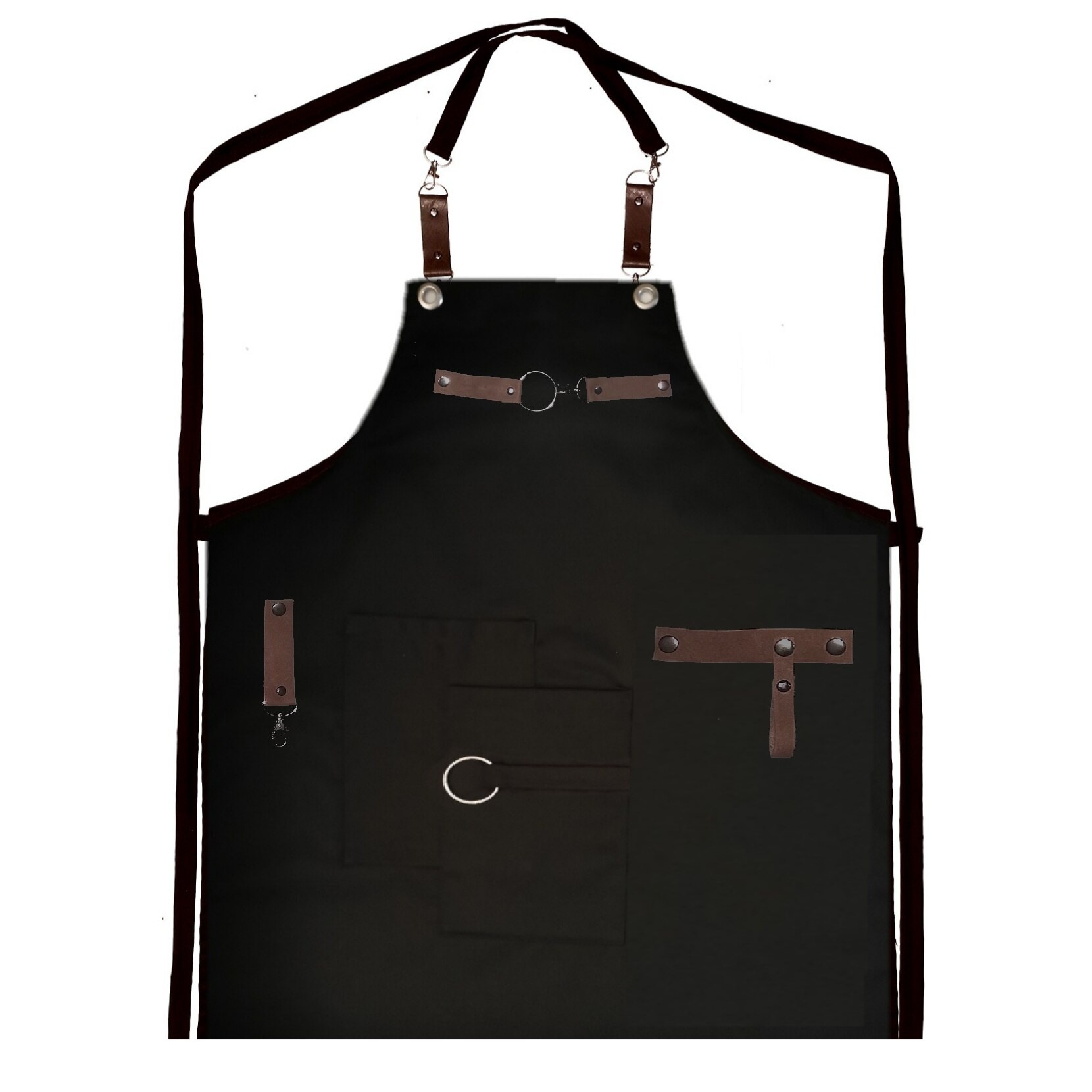 Sort barman, cu piele naturala detasabila 6