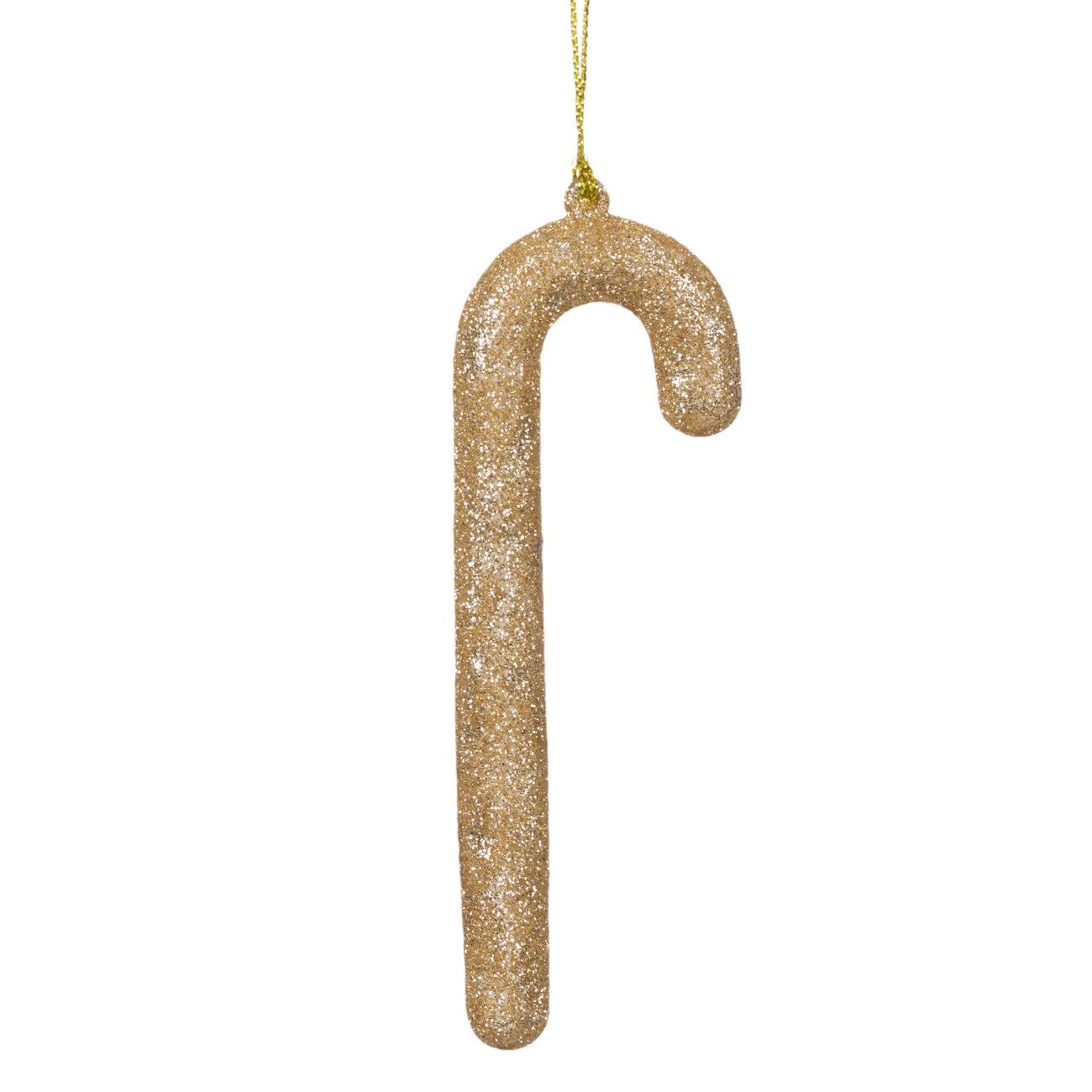 Ornament de brad de Craciun, Marbest Grand Shop, 13 cm, auriu