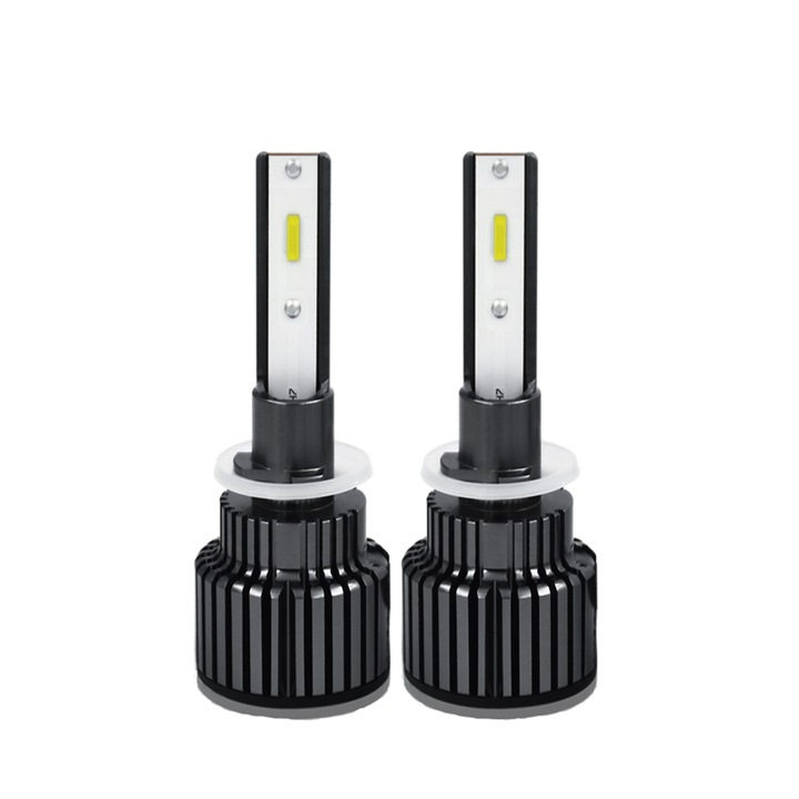 Set 2 becuri auto H1 LED DOMDRIVE®, Canbus, Putere 80W, Lumina 10.000 Lumen, 6000K, 9V-32V