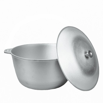 Ceaun aluminiu 30 l cu capac fara toarta Ceaun aluminiu 30 l cu capac fara toarta