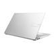 Asus VivoBook M3500QA-L1093T 15.6" FullHD OLED laptop, AMD Ryzen™ 7 5800H, 16GB, 512GB SSD, AMD Radeon™ Graphics, Window 10 Home, Magyar billentyűzet, Ezüst