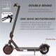 Trotineta electrica AOVO PRO, 31KM/H, 350W, Negru