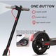 Trotineta electrica AOVO PRO, 31KM/H, 350W, Negru