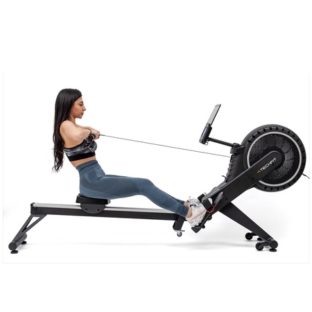 Aparat de vaslit TECHFIT RW900N, Volanta pe aer/ magnetic 4.5 Kg, Bluetooth, Aplicatii compatibile Kinomap, Fitshow, Suport smartphone/tableta, Pliabil