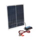 Panou solar 20W fotovoltaic monocristalin 425x340x18mm, regulator de incarcare 12/24V 10Ah, cablu 1.5/2m