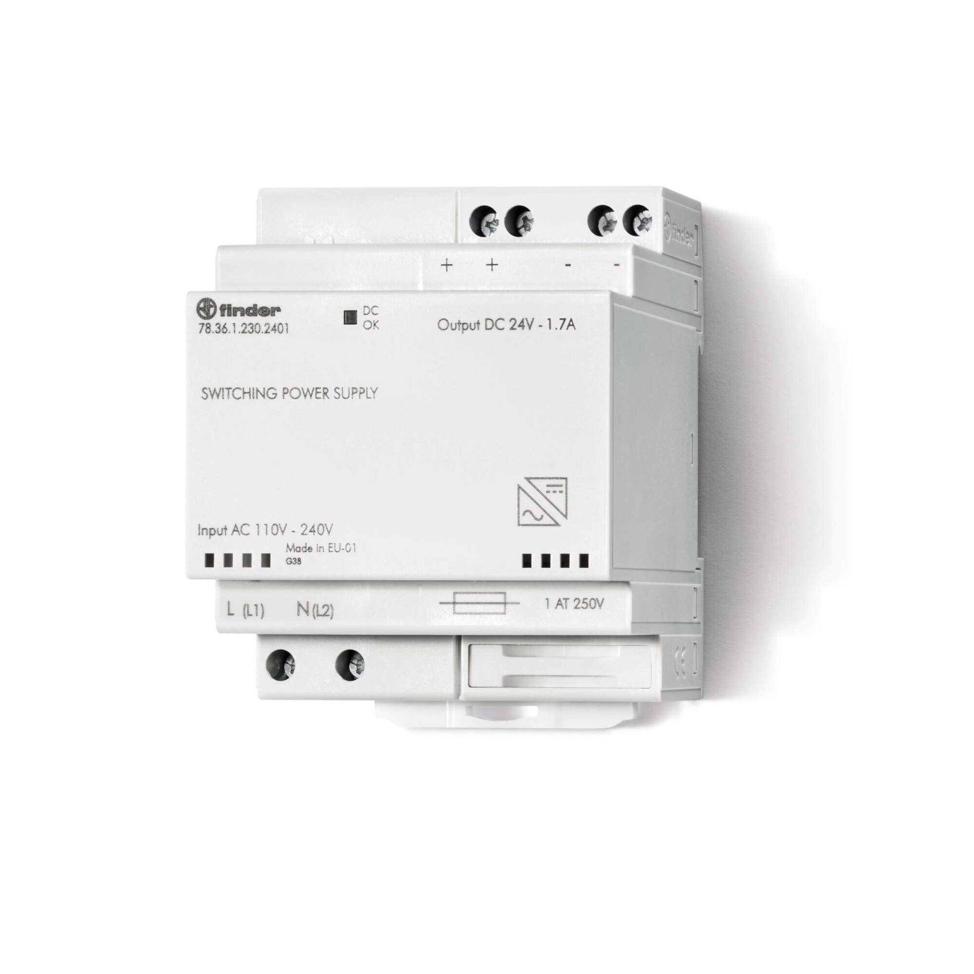 Sursa in comutatie Finder 24VCC 1.5A 36W