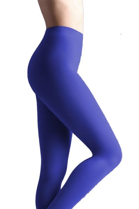 Dresuri Samba, Giulia, Microfibra, 40 DEN, Albastru, Albastru