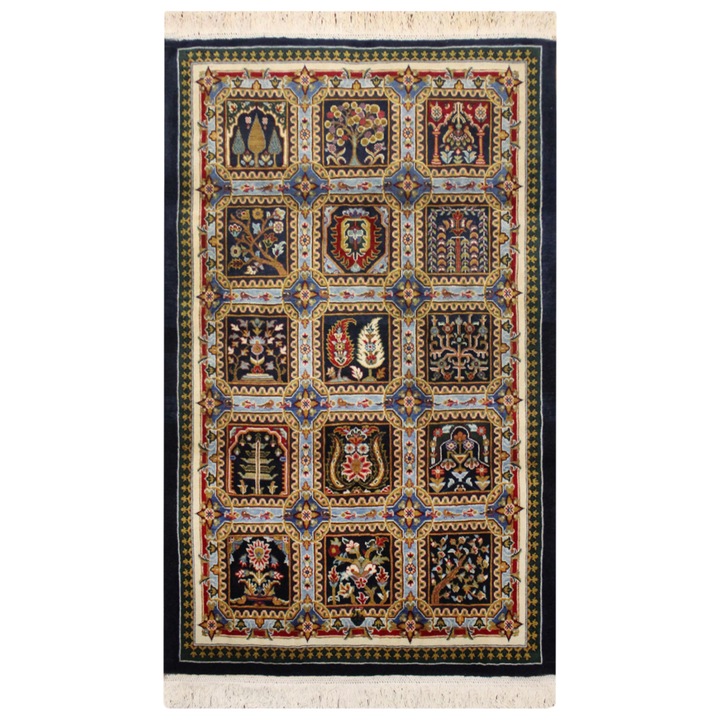 Covor Serapi Khalighi, CarpetPlaza, Lana, 100 x 147 cm, 10mm, Lucrat manual, Multicolor