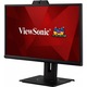 Monitor Videoconferinta LED IPS ViewSonic 23.8'', Full HD, 75Hz, 5ms, camera web 2MP , difuzoare 2x2W, VGA, HDMI, Display Port, USB, VG2440V