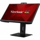 Monitor Videoconferinta LED IPS ViewSonic 23.8'', Full HD, 75Hz, 5ms, camera web 2MP , difuzoare 2x2W, VGA, HDMI, Display Port, USB, VG2440V