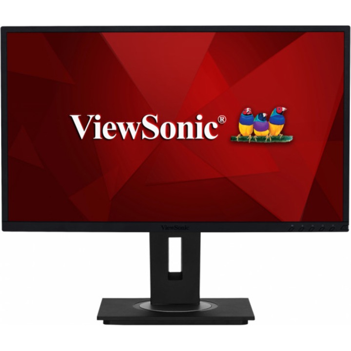 Monitor LED IPS ViewSonic 27'', Full HD, 75Hz, 5ms, difuzoare 2x2W, VGA, HDMI, Display Port, USB, VG2748