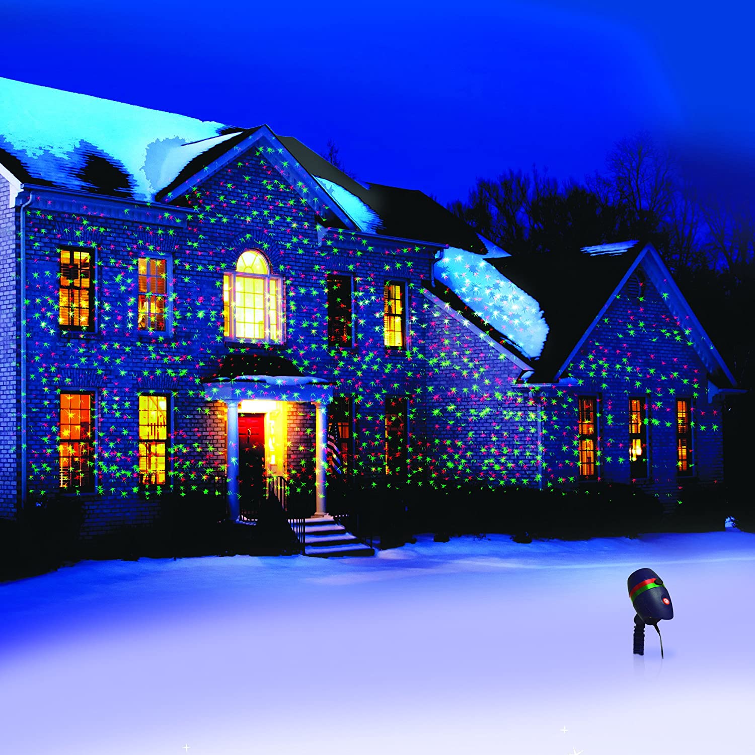 Прожектор Star Shower Motion Laser Light, 500 W, Черен eMAG.bg