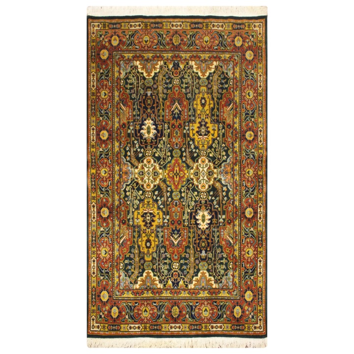 Covor Serapi Khalighi, Lana, 148 x 223 cm, 10mm, Lucrat manual, Multicolor