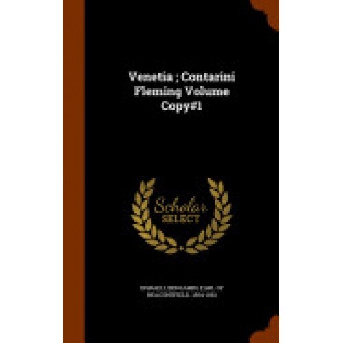 Venetia; Contarini Fleming Volume Copy#1