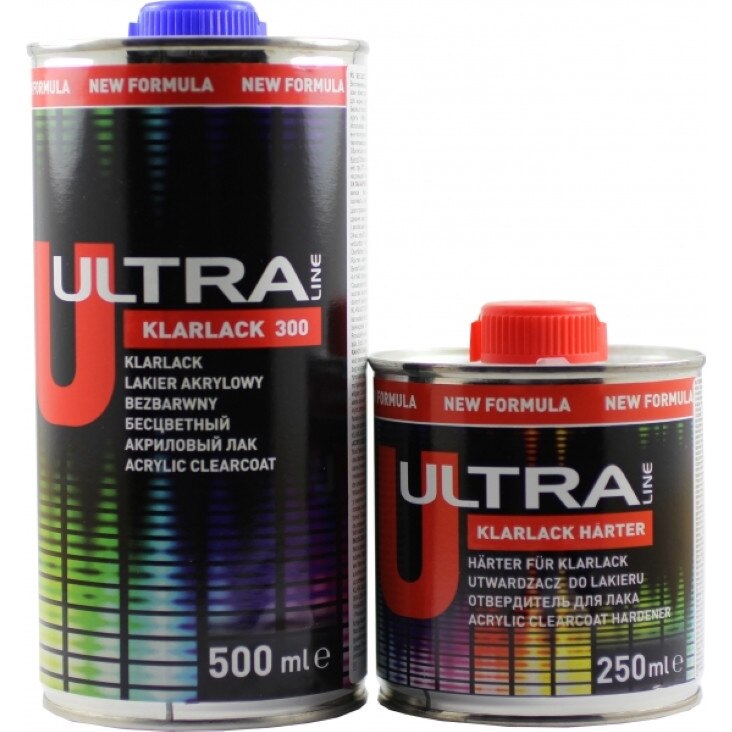 Set Lac NOVOL Klarlack 300 Ultra 0.50L si intaritor 0,25 L