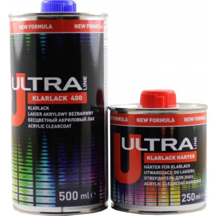Set Lac NOVOL Klarlack 400 Ultra 0.50L si intaritor 0,25 L