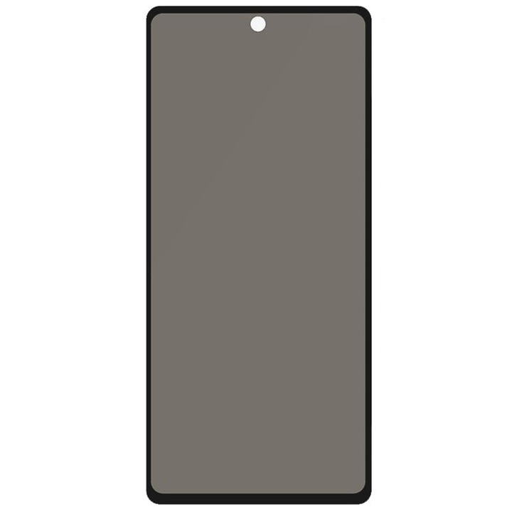 Folie compatibila cu Samsung Galaxy S22 Plus, Comando Privacy Fonix, Adeziv pe intreaga suprafata, Acoperire completa, Instalare usoara, Filtru protectie confidentialitate, Negru