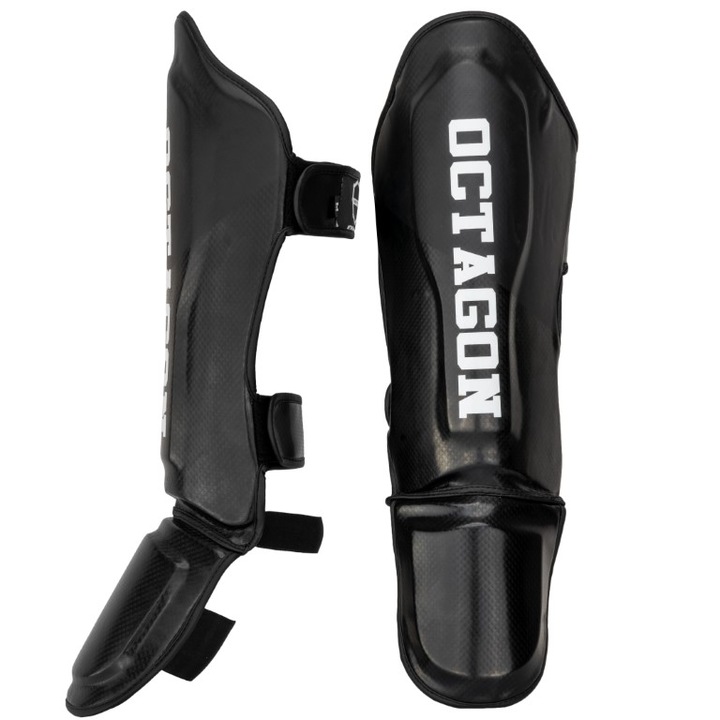 Protectie picior, Octagon, Carbon, Negru, S