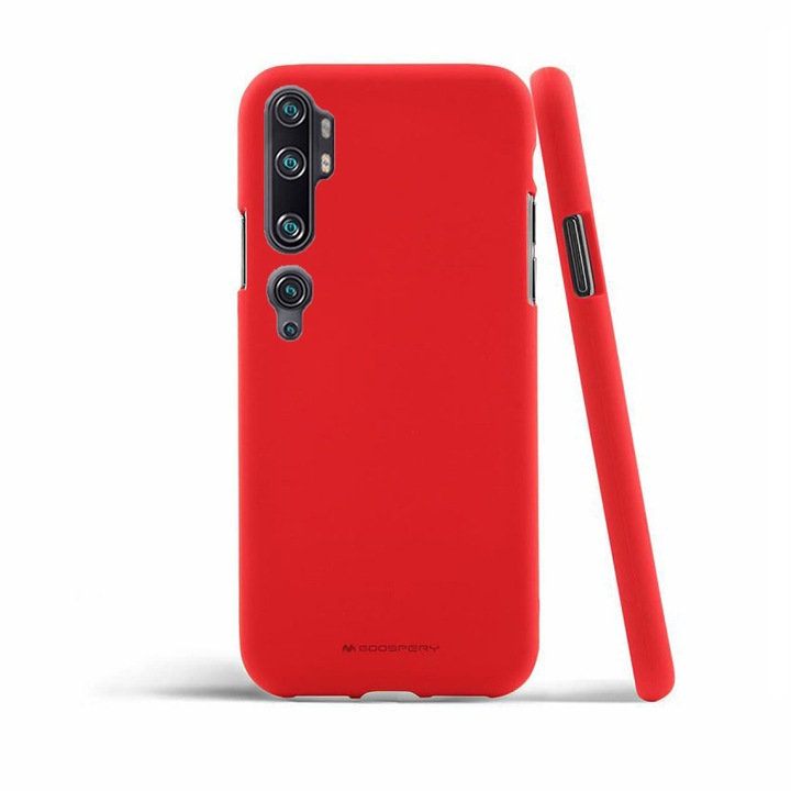 Мек калъф Goospery, MadHawk, съвместим с Xiaomi Mi 10/10 Pro, червен