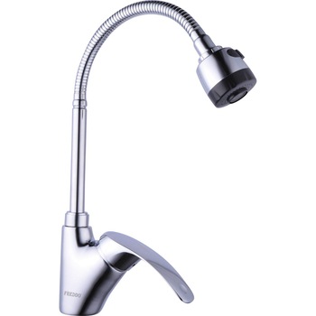 Baterie bucatarie Freddo ERT-SN 2017, flexibila, monocomanda, 2 functii, Crom