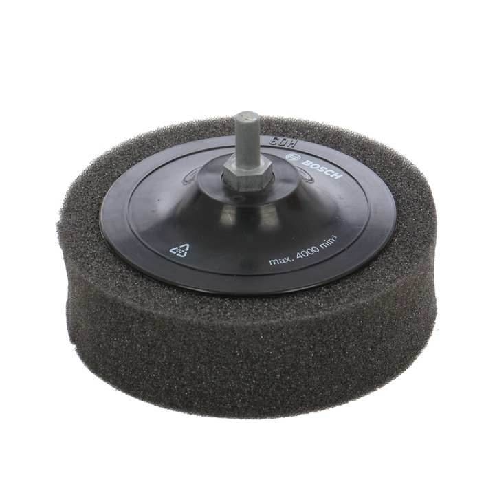 Burete pentru lustruit Bosch, 125 mm, tija 6mm