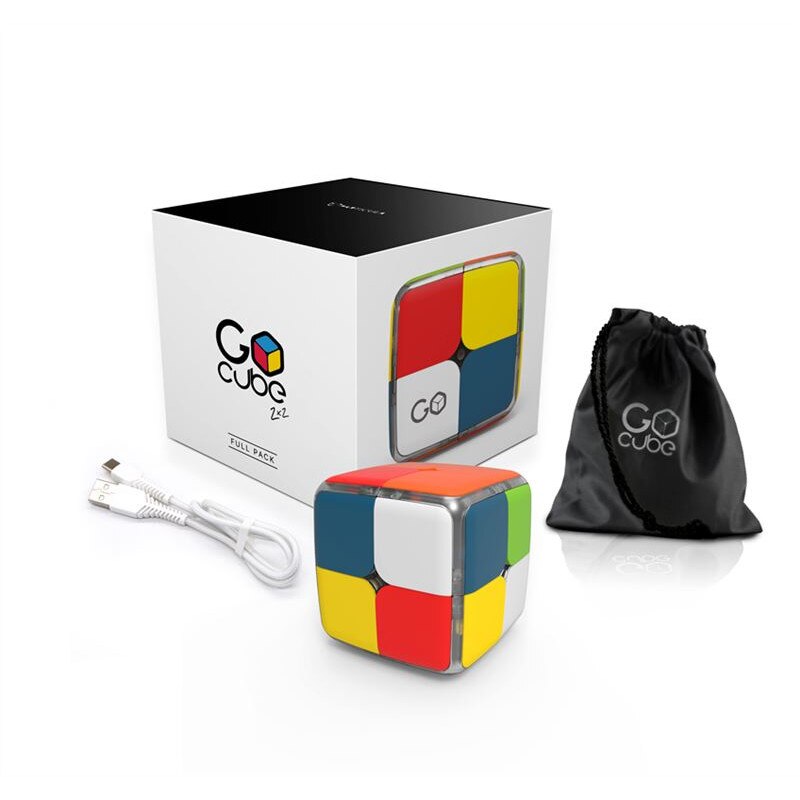 Smart Cub Cub rubik smart GoCube 2x2, Bluetooth 5.0, Senzori smart, USB-C ...