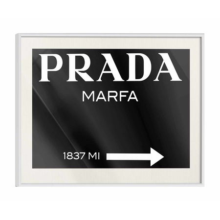 0€50 sur Poster et affiche - Prada (Black) - 30x20 Artgeist (30224