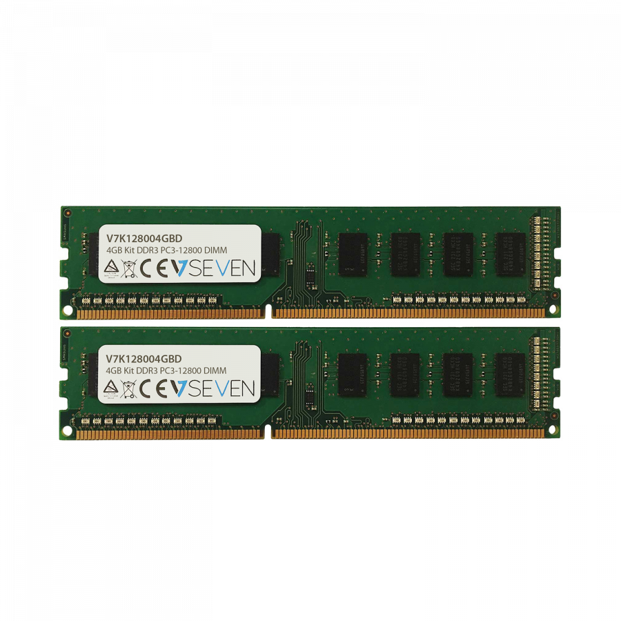 Memorie V7 4GB (2x2GB) DDR3 1600MHz CL11 1.5V Dual Channel Kit