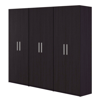 Sifonier Mondo 6U, Wenge, H220xL240xA50 cm, PAL 18 mm Sifonier Mondo 6U, Wenge, H220xL240xA50 cm, PAL 18 mm
