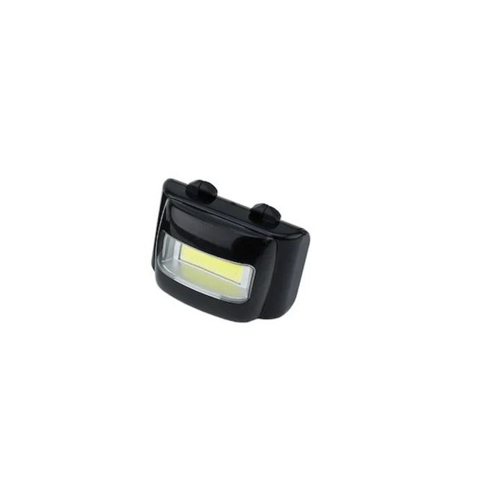 Far bicicleta LED COB 3W CH-5659, 3 moduri de iluminare, negru