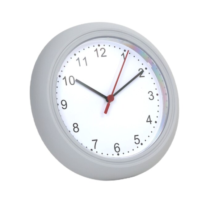 Ceas de perete cu design decorativ, 23x23x3.5, Gri, TCL-BBL3682