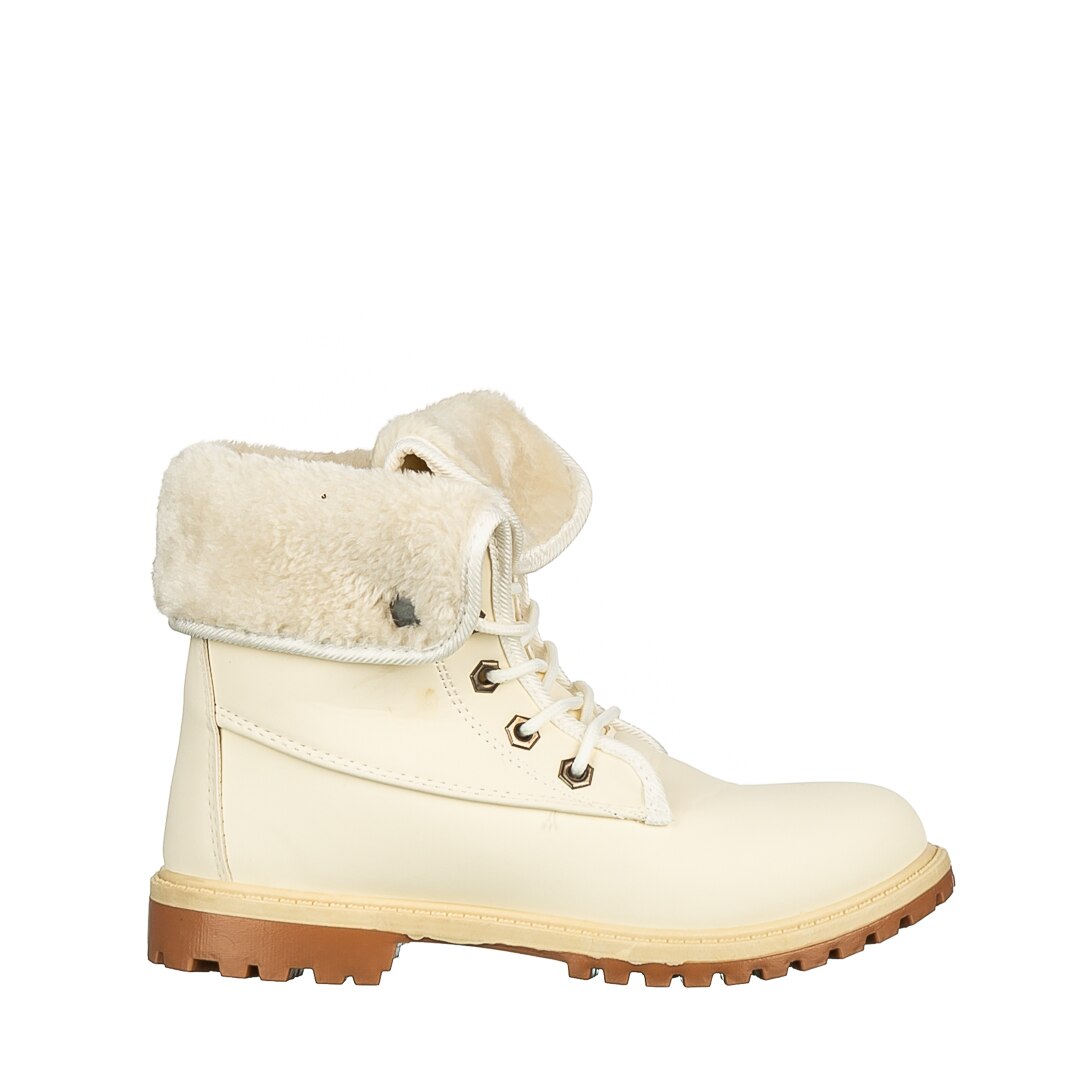 Ghete dama Gianna albastre, Albastru, Alb