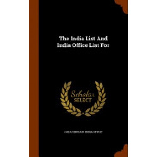The India List and India Office List for