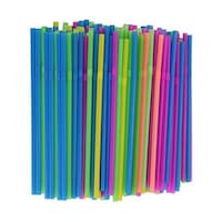 Set 1000 paie flexibile din plastic, 240x5 mm, diverse culori