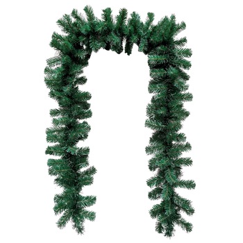 Decoratiune de Craciun ghirlanda verde din brad artificial cu 200 crengute, flexibila, lungime 300 cm, diametru 27 cm Decoratiune de Craciun ghirlanda verde din brad artificial cu 200 crengute, flexibila, lungime 300 cm, diametru 27 cm
