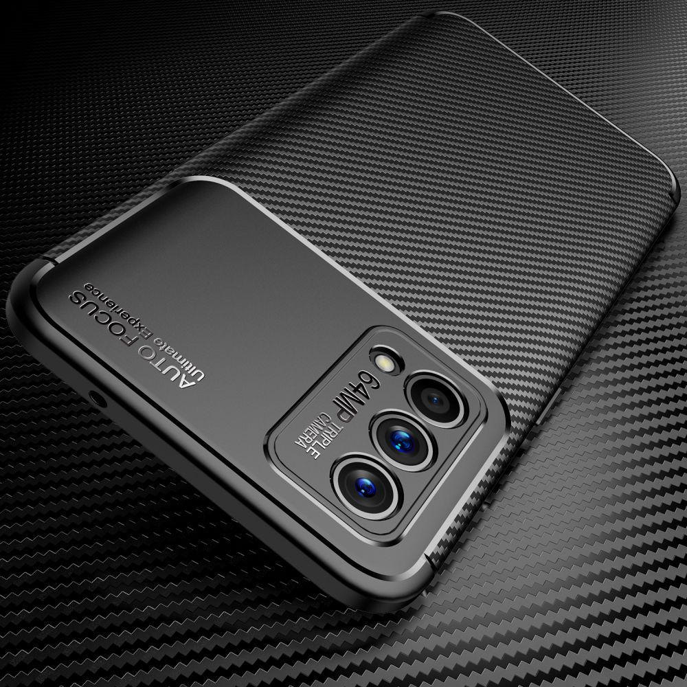 Husa pentru Realme GT Master Edition, Erbord, Negru, TPU